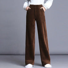 Load image into Gallery viewer, Corduroy Wide Leg Casual Pants
