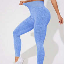 Load image into Gallery viewer, Women Vintage Leggings Gym Fitness Athletic Workout Elastic Leggins Good Elastic Yoga Pants Push Up Sports Training Tights
