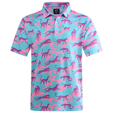 Load image into Gallery viewer, Hawaiian Print Streetwear Polo Shirt
