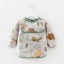 Load image into Gallery viewer, Waterproof Long Sleeve Baby Bib
