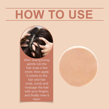 Load image into Gallery viewer, Hair Nourishing Soap Bar Herbal Natural Hair Care Volumizing Scalp Soothing Moisturizing Oil Control Travel Friendly Shampoo
