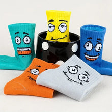 Load image into Gallery viewer, Colorful Emoji Kids Sock Set
