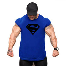 Load image into Gallery viewer, Mens Tank Tops Shirt Gym Tank Top Fitness Clothing Vest Sleeveless Cotton Man Canotte Bodybuilding Ropa Hombre Man Clothes Wear
