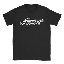 Load image into Gallery viewer, Men's The Chemical Brothers T Shirts Pure Cotton Tops Funny Short Sleeve Round Neck Tee Shirt Graphic T-Shirts

