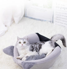 Load image into Gallery viewer, New Deep Sleep Comfort In Winter Cat Bed Iittle Mat Basket Small Dog House Products Pets Tent Cozy Cave Nest Indoor Cama Gato
