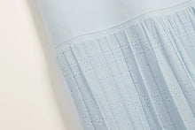 Load image into Gallery viewer, Elegant Knitted Pleated Maxi Dress
