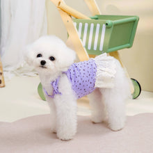 Load image into Gallery viewer, Floral Summer Dog Princess Skirt
