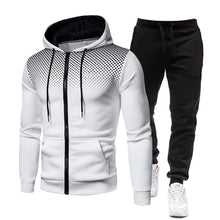 Load image into Gallery viewer, Mens Tracksuits Men's Clothing Men Sets Hoodie Set Zipper Sweatshirt Casual Sport Sweatpants Man Sweat Suit Set Running
