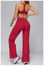 Load image into Gallery viewer, Yoga Set 2PCS Women Sportswear Workout Clothes Seamless Athletic Wear Gym Legging Fitness Bra Crop Top Long Sleeve Sports Suits
