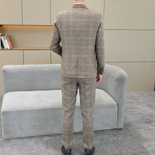 Load image into Gallery viewer, Three Piece Wedding Business Suit
