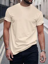 Load image into Gallery viewer, Essential Solid Cotton Casual Tee
