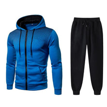 Load image into Gallery viewer, Mens Tracksuits Men's Clothing Men Sets Hoodie Set Zipper Sweatshirt Casual Sport Sweatpants Man Sweat Suit Set Running
