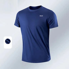 Load image into Gallery viewer, Men Short Sleeve Gym t-Shirts Oversized t-Shirt Tees For Men Football t Shirt Jersey Summer Quick Dry Soccer Top Man Clothing
