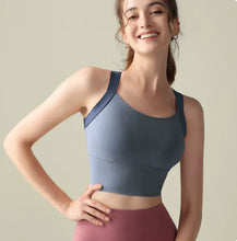 Load image into Gallery viewer, Women's One-Cup Sports Bra Shockproof Anti-Sagging for Running High-Intensity Yoga Fitness Wear Beautiful Back Design
