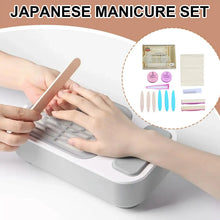 Load image into Gallery viewer, Nail Arts Tool Set With Polishing Wax Natural Nail Manicure Kit 3D Nail Tips Carving Tools For Home Salon Daily Party
