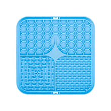 Load image into Gallery viewer, Pet Lick Silicone Mat Dogs Pet Slow Food Plate for Dog Bathing Distraction Silicone Dog Sucker Food Training Dog Feeder Supplies
