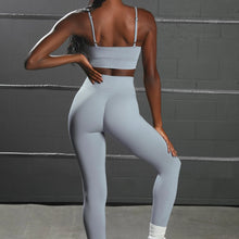 Load image into Gallery viewer, Female Yoga Set Ensemble Seamless Sexy Sport Suit Women Sportswear Leggings Fitness Workout Gym Wear Running Clothing Tracksuit
