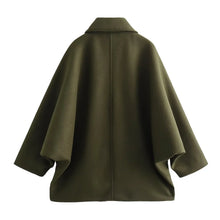 Load image into Gallery viewer, HXAO Woman Winter Coats Faux Wool Coats And Mixtures Oversized Long Coat Women Autumn Long Sleeve Solid Coats Casual Warm Parkas
