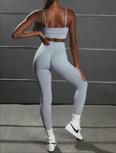 Load image into Gallery viewer, Female Yoga Set Ensemble Seamless Sexy Sport Suit Women Sportswear Leggings Fitness Workout Gym Wear Running Clothing Tracksuit
