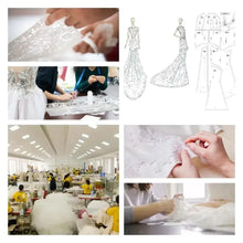 Load image into Gallery viewer, Customized Temperament Elegant Off-the-shoulder Evening Gowns for Banquet Lace Wedding Party Dress High Quality
