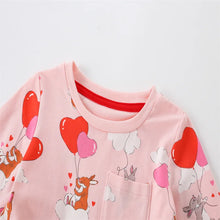 Load image into Gallery viewer, Floral Button Princess Girls Dress
