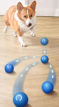 Load image into Gallery viewer, Pet Toy Ball Automatic Moving Dog Toy Ball Smart USB Jumping Rotating Interactive Dog Chew Toy Ball for Puppy Ball Toy
