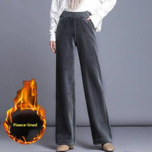 Load image into Gallery viewer, Corduroy Wide Leg Casual Pants
