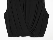 Load image into Gallery viewer, Women's Top 2026 New Spring Summer Fashion Black Sleeveless Pleated Top for Women Casaul Chic Women Top
