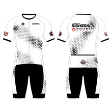 Load image into Gallery viewer, RIGHTTRACK Trisuit Men's Summer Triathlon Race Short Sleeve Skinsuit Clothing Swimming Cycling Running Custom Apparel
