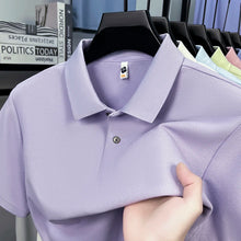 Load image into Gallery viewer, Classic Men Short Sleeve Polo Shirt 100% Mercerized Cotton Breathable Summer Golf Business Casual Athletic Tops
