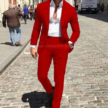 Load image into Gallery viewer, Classic Slim Fit Two Piece Suit
