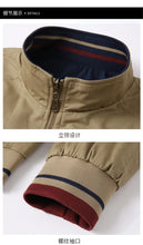 Load image into Gallery viewer, Reversible Slim Stand Collar Jacket
