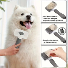 Load image into Gallery viewer, Self-Cleaning One-Click Grooming Brush
