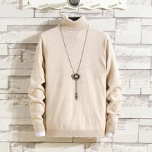 Load image into Gallery viewer, Slim Turtleneck Knit Pullover
