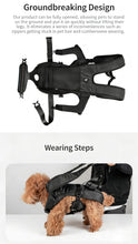 Load image into Gallery viewer, Pet Bag Outdoors Carrying Front-Hugging Large Dog Backpack Convenient Carrying Bag

