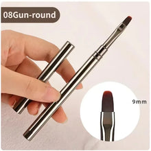 Load image into Gallery viewer, Nail Glue Phototherapy Pen UV Gel Brush Pen Acrylic Nail Art Painting Drawing Liner Brush Manicure Professionnel Brushes Tool
