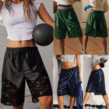 Load image into Gallery viewer, Shorts For Women Lace Five-point Pants Chic Sports Drawstring Beach Party Hot Shorts Casual Female Fashion Streetwear Clothing
