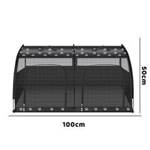 Load image into Gallery viewer, Pet Car Portable Dog Kennel Foldable Scratch Resistant Breathable Cat Bag for Outdoor Use Pet Cat Backpack Carrier
