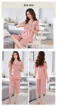 Load image into Gallery viewer, Cotton Cartoon Summer Pajama Set
