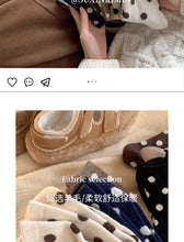 Load image into Gallery viewer, Polka Velvet Winter Socks
