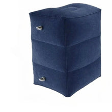 Load image into Gallery viewer, Kids Flight Sleeping Footrest Pillow Resting Pillow On Airplane Car Bus Pillow Inflatable Travel Foot Rest Pillow Foot Pad
