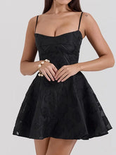 Load image into Gallery viewer, Elegant Lace-Up A-Line Summer Dress

