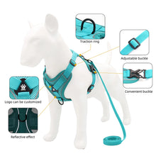 Load image into Gallery viewer, Harness and Leash Set Pet Accessories Dog Harness For Small Dog French Bulldog Pug Pitbull Puppy Pectoral Collar Chiens Supplies
