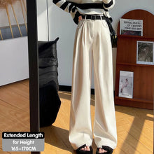 Load image into Gallery viewer, Women's Pants Autumn Winter Corduroy High Waist Wide Leg Pants for Women Casual Trousers Female Straight Pants Women Clothes New

