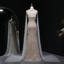 Load image into Gallery viewer, Sharon Said 2026 Luxury Evening Party Gowns Women' s Wedding Prom Dresses with Flowing Sleeves Elegant Mermaid SS663 Customized

