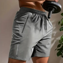 Load image into Gallery viewer, UETEEY Summer Shorts Men Gym Sport Running Squat Fitness Workout Man Short Pants Breathable Quick-drying Drawstring Mens Shorts
