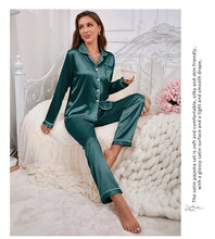 Load image into Gallery viewer, Embroidered Victorian Pajama Set
