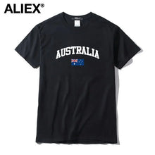 Load image into Gallery viewer, Australia Flag Cotton Graphic Tee
