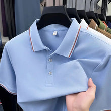 Load image into Gallery viewer, Turn Down Collar Summer Polo
