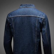 Load image into Gallery viewer, Slim Vintage Denim Jacket
